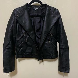 Fashion Nova Faux Leather Jacket